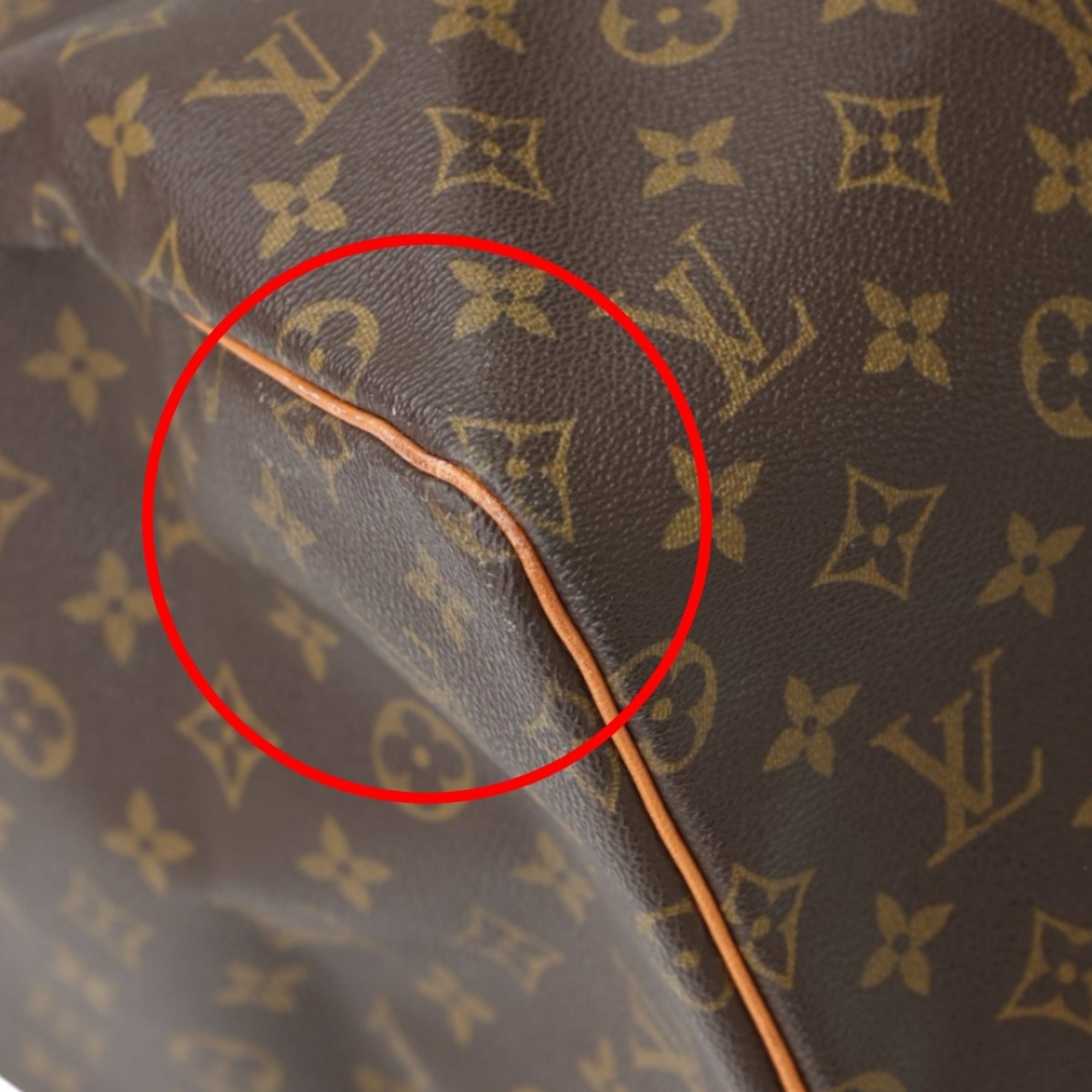 Louis Vuitton Brown Monogram Canvas Boston Bag