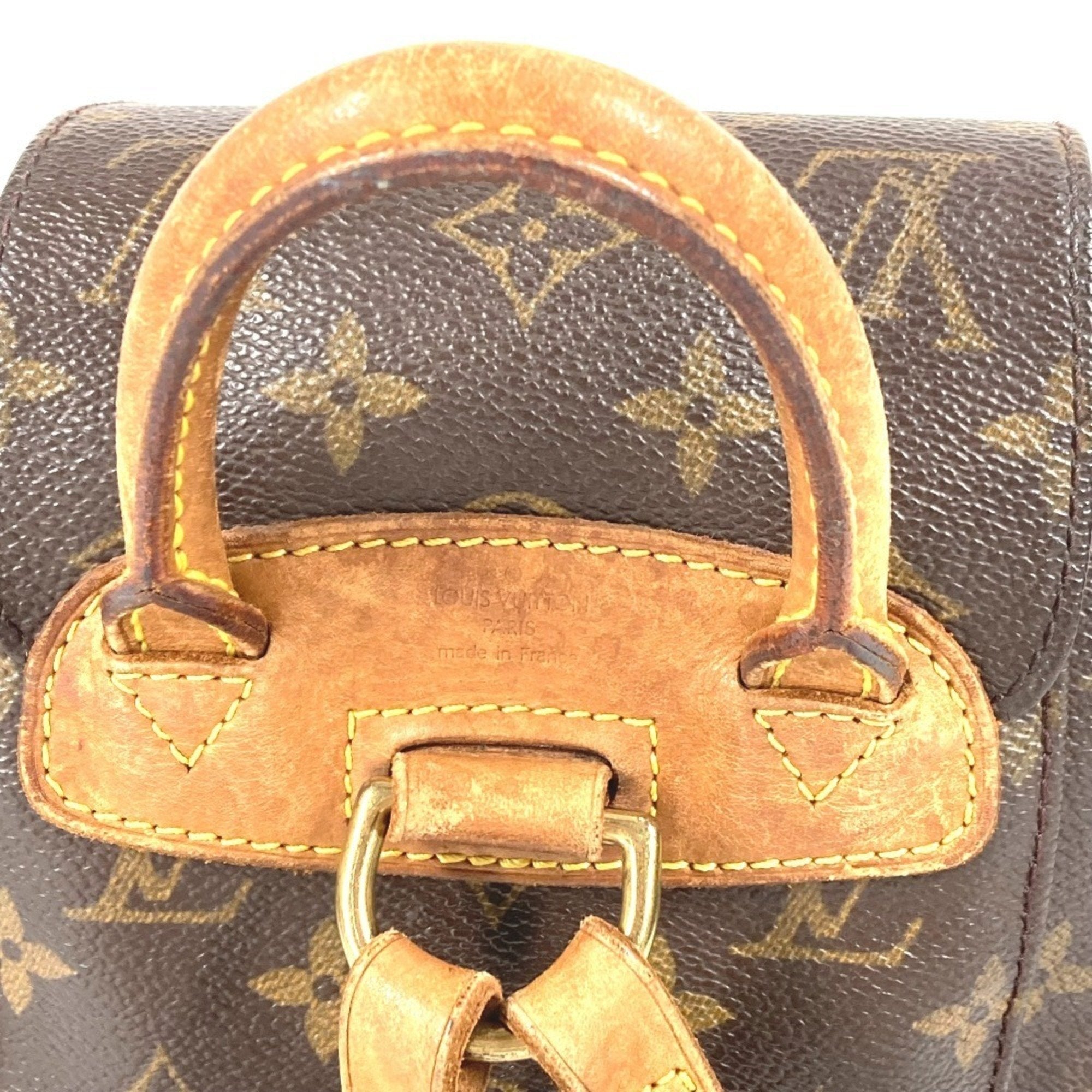 Louis Vuitton Brown Galle Monogram Monogram Backpack