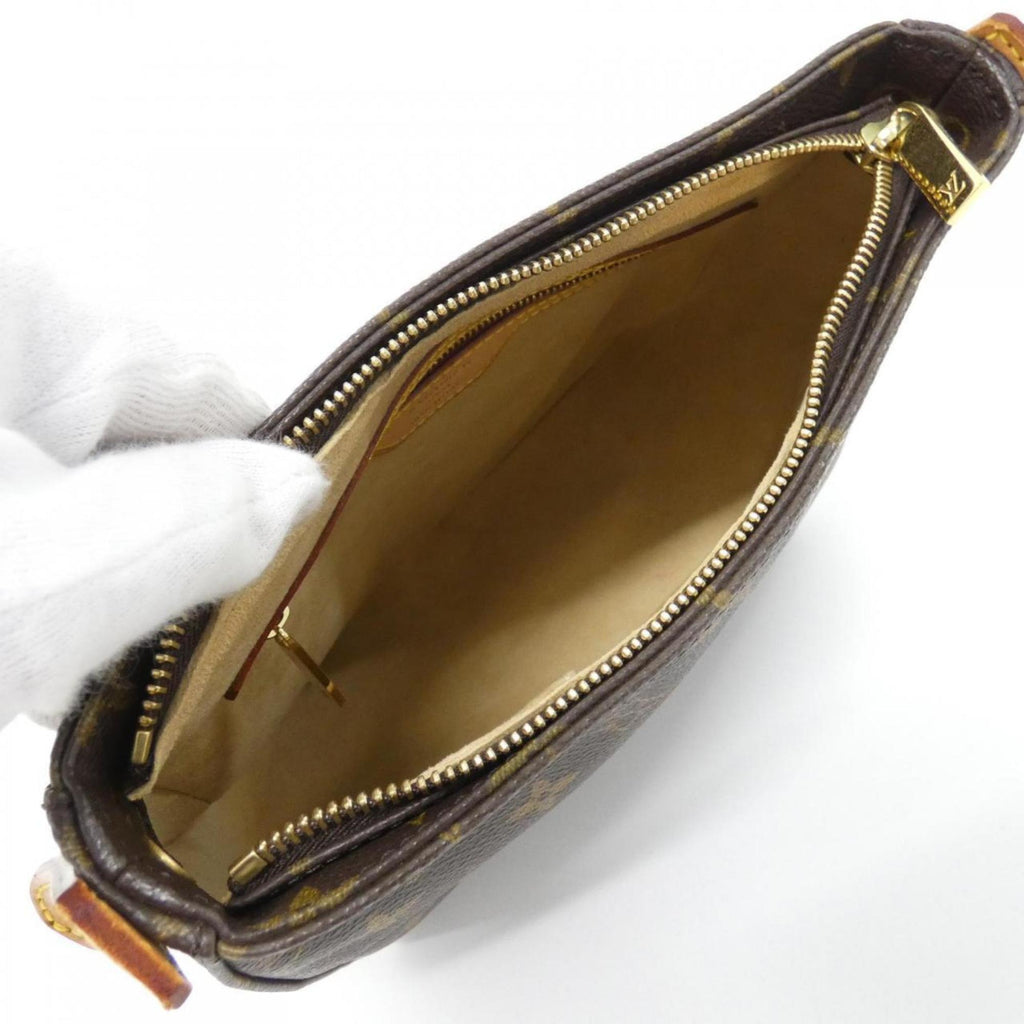 Louis Vuitton Marron Coated Canvas Shoulder Bag