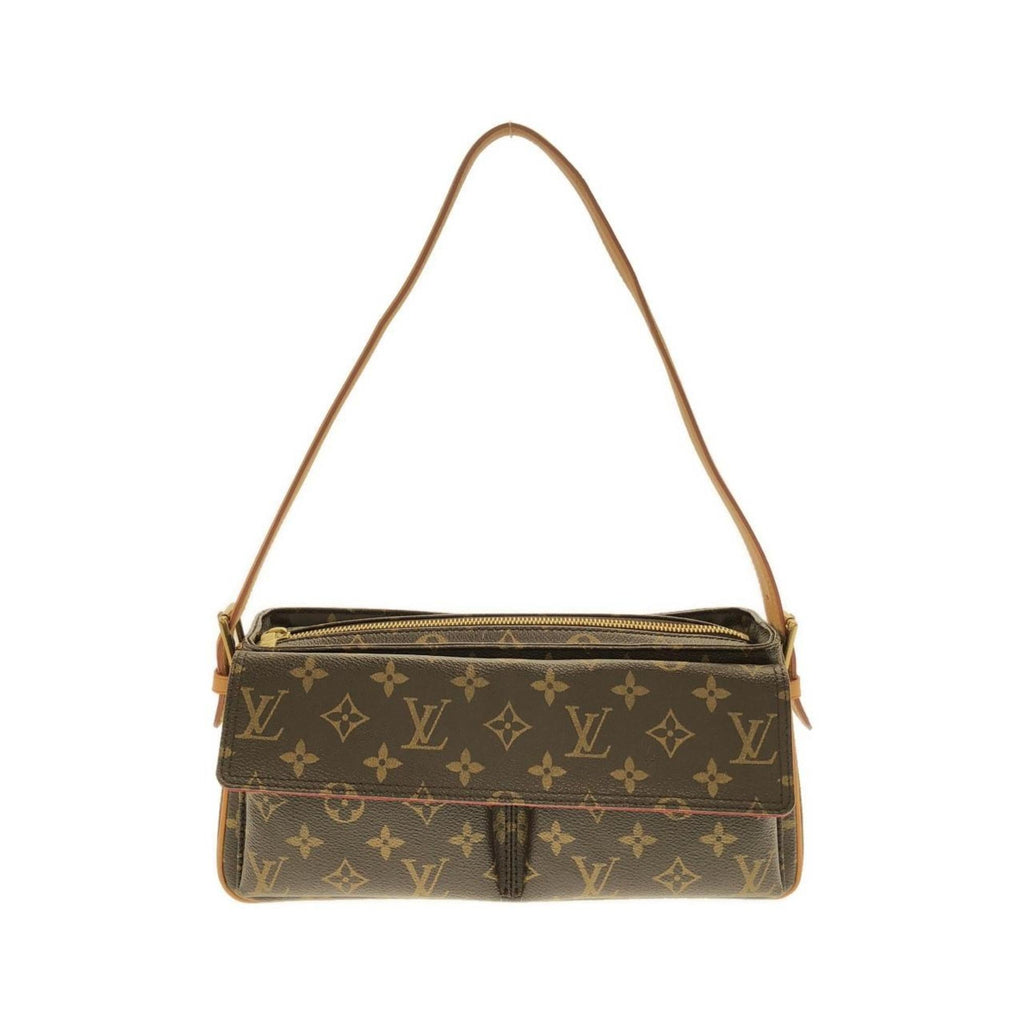 Louis Vuitton Marron Coated Canvas Shoulder Bag