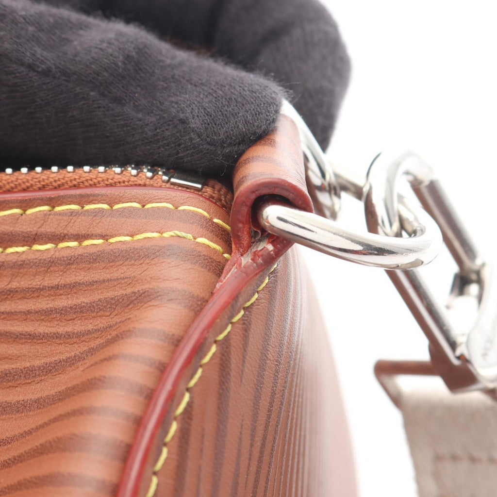 Louis Vuitton Brown Epi Leather Handbag
