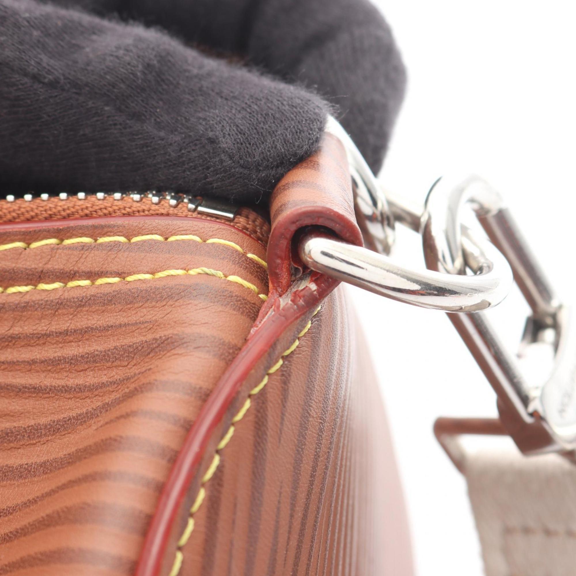 Louis Vuitton Brown Epi Leather Handbag