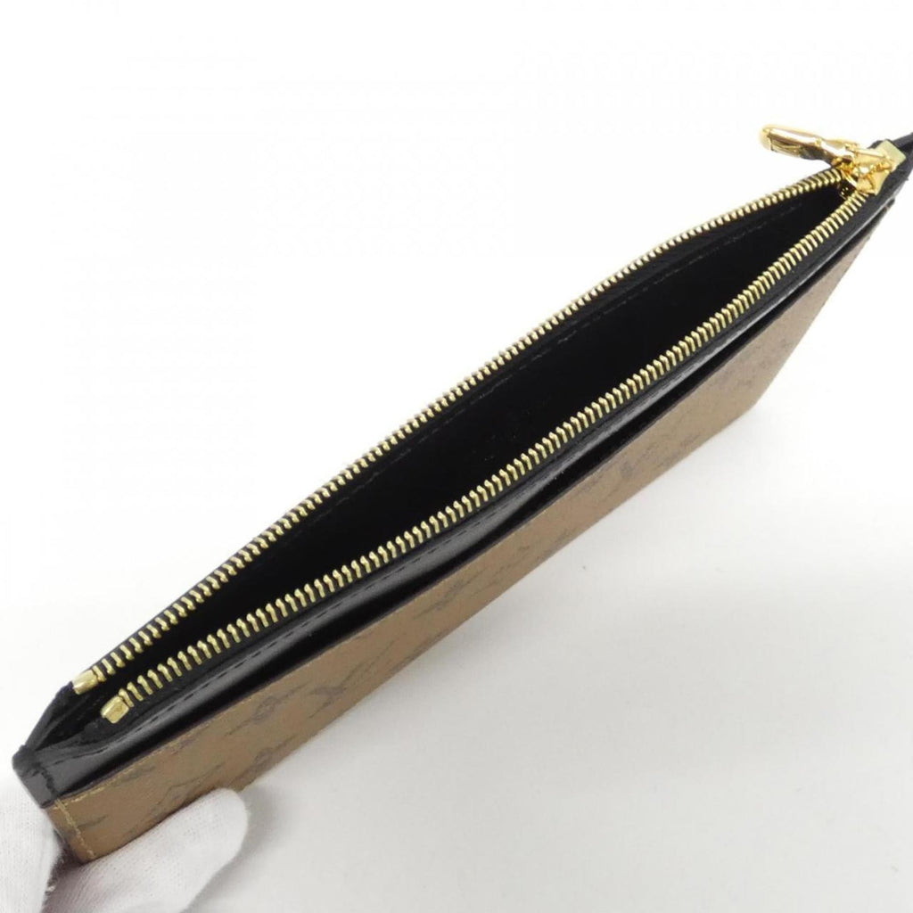 Louis Vuitton Marron Coated Canvas Long Wallet
