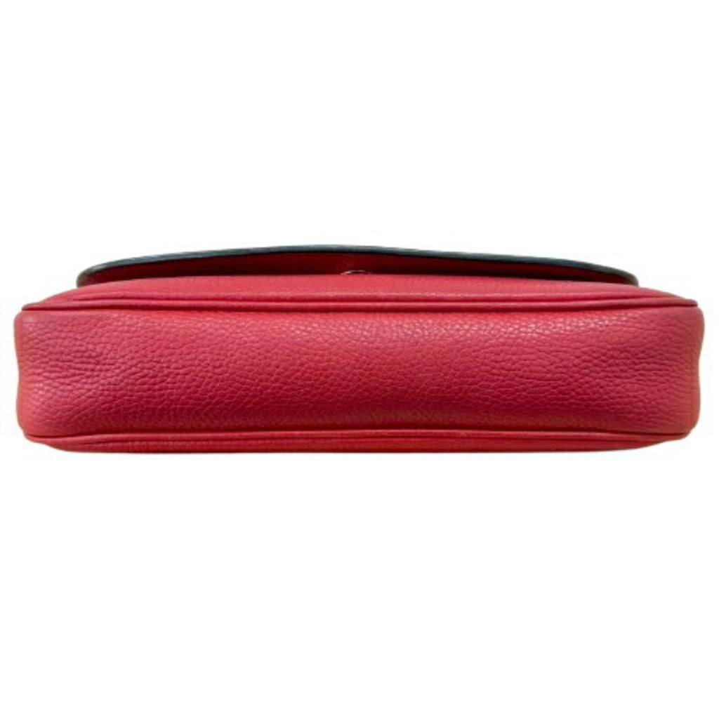 Gucci Soho Red Color Leather Shoulder Bag (Pre-Owned)