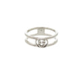 Gucci Silver Silver 925 Band Ring (Pre-Owned)