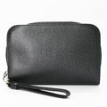Louis Vuitton Ardoise Black Taiga Leather Clutch Bag