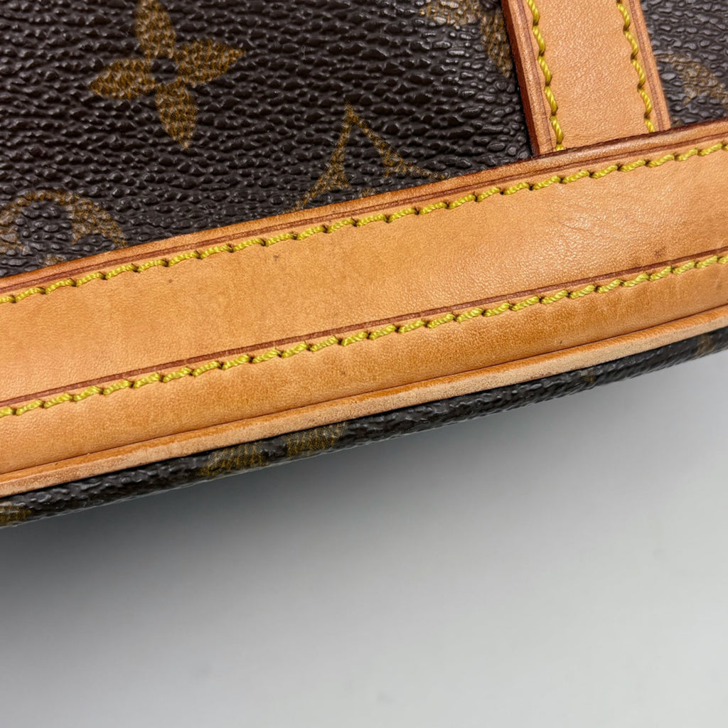 Louis Vuitton Brown Monogram Shoulder Bag Tote Bag