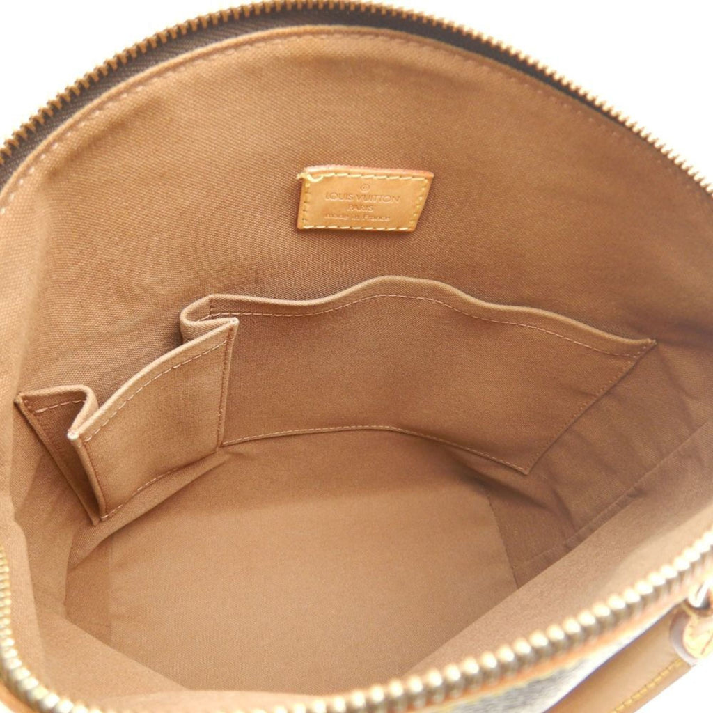 Louis Vuitton Brown Pvc Handbag