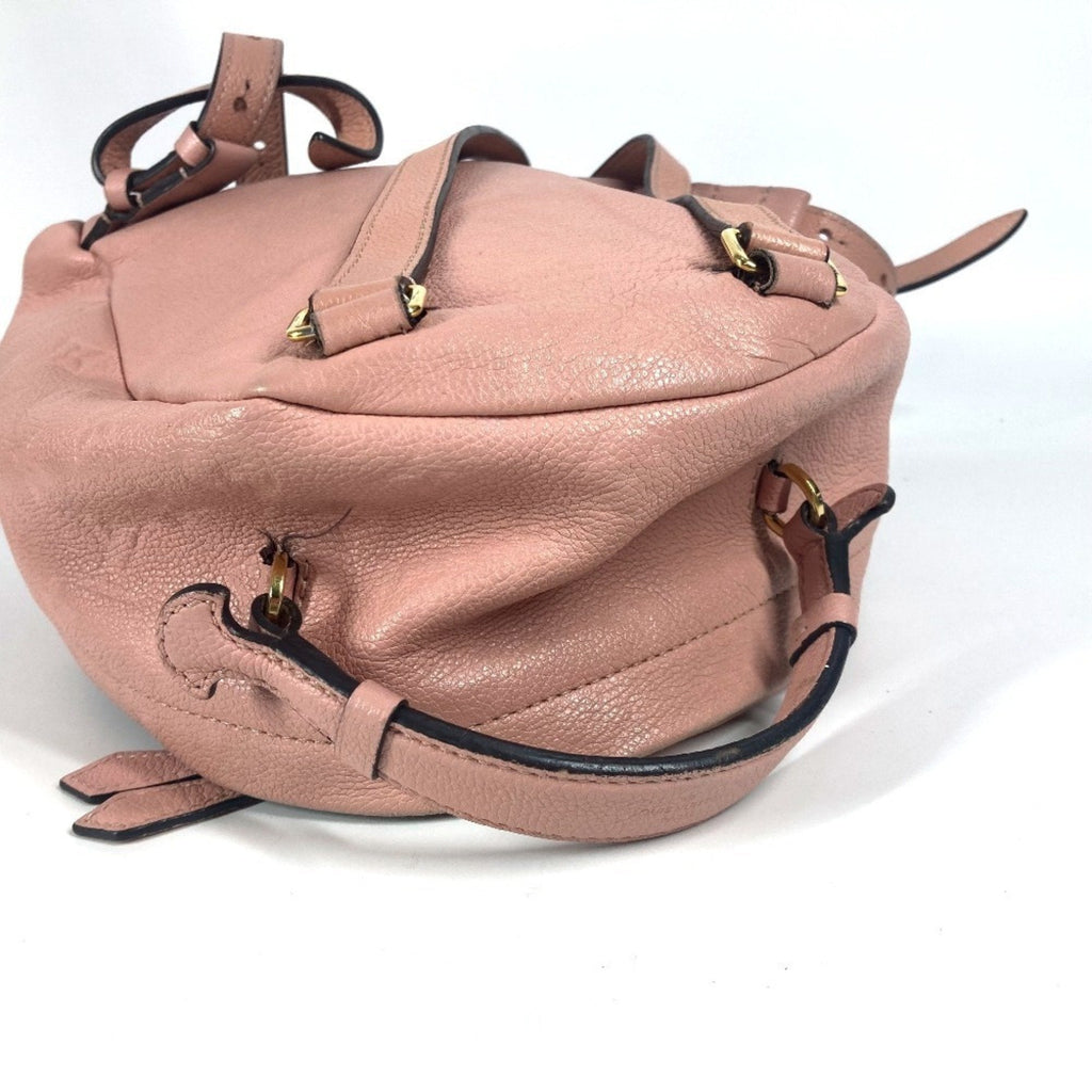 Louis Vuitton Galle Pink Monogram Empreinte Backpack