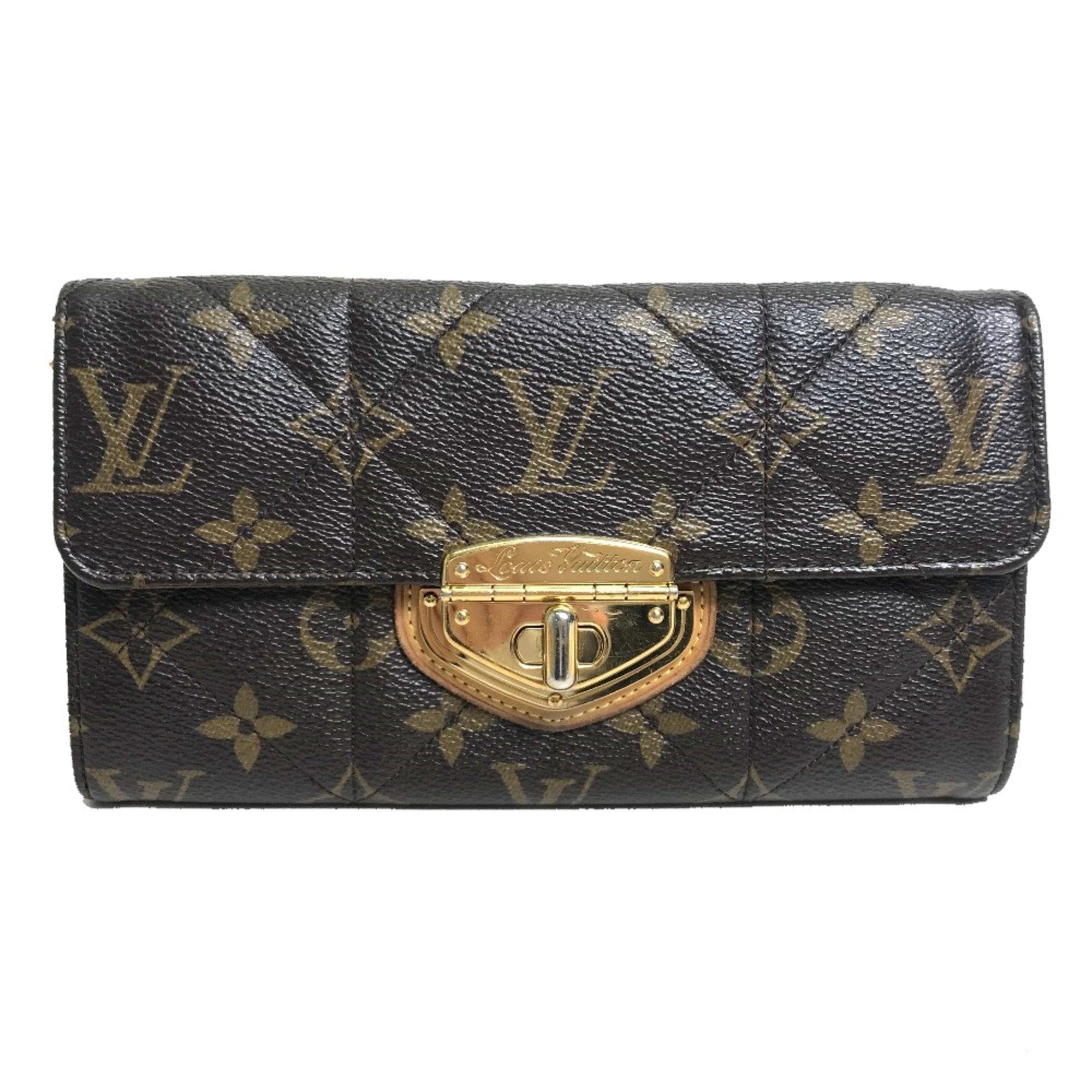 Louis Vuitton Brown Other Long Wallet