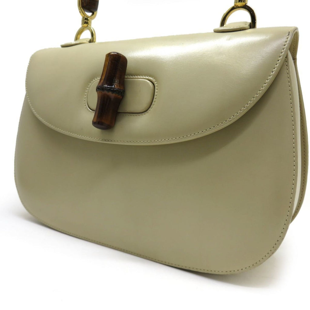 Gucci Beige Leather Handbag (Pre-Owned)