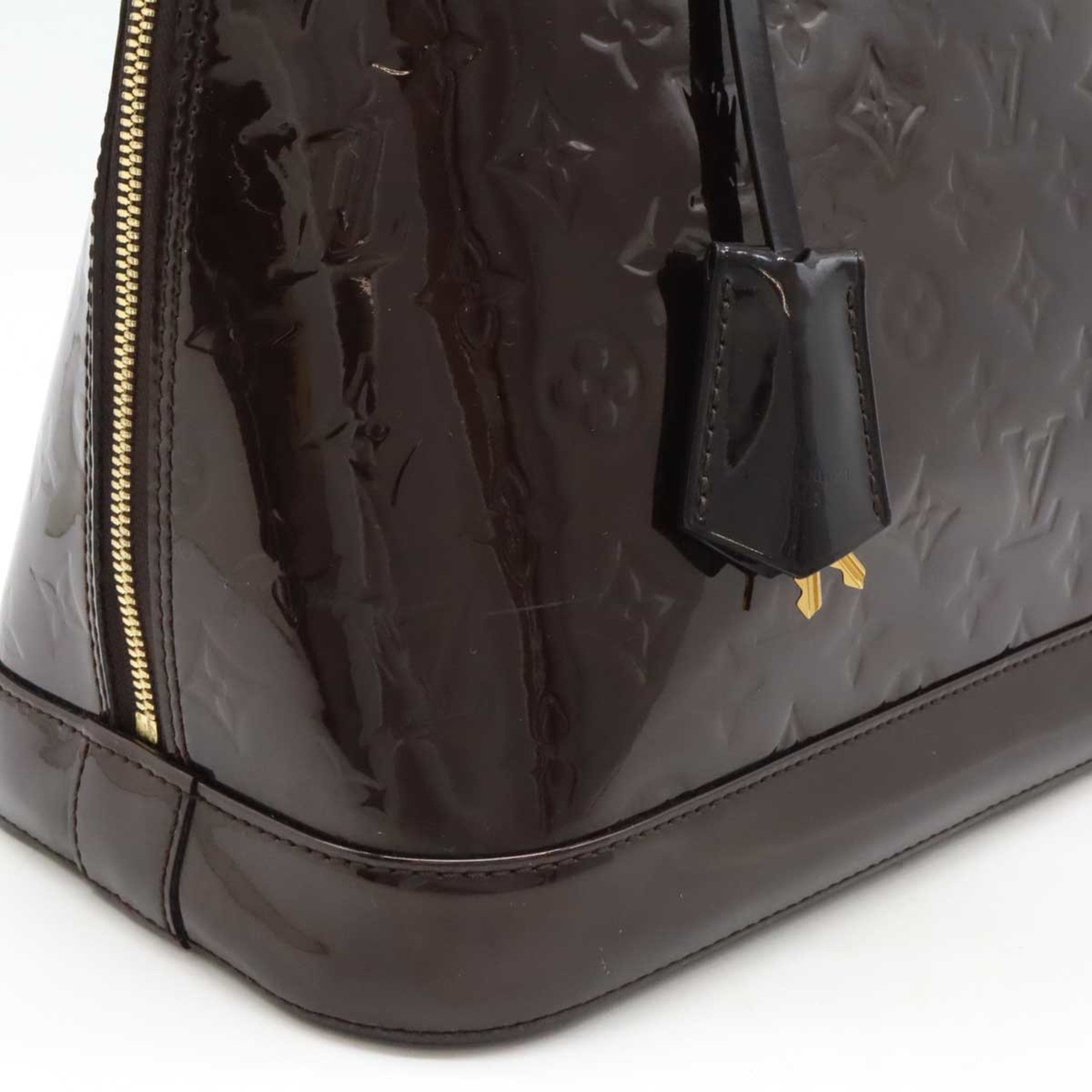 Louis Vuitton Amarante Monogram Vernis Handbag