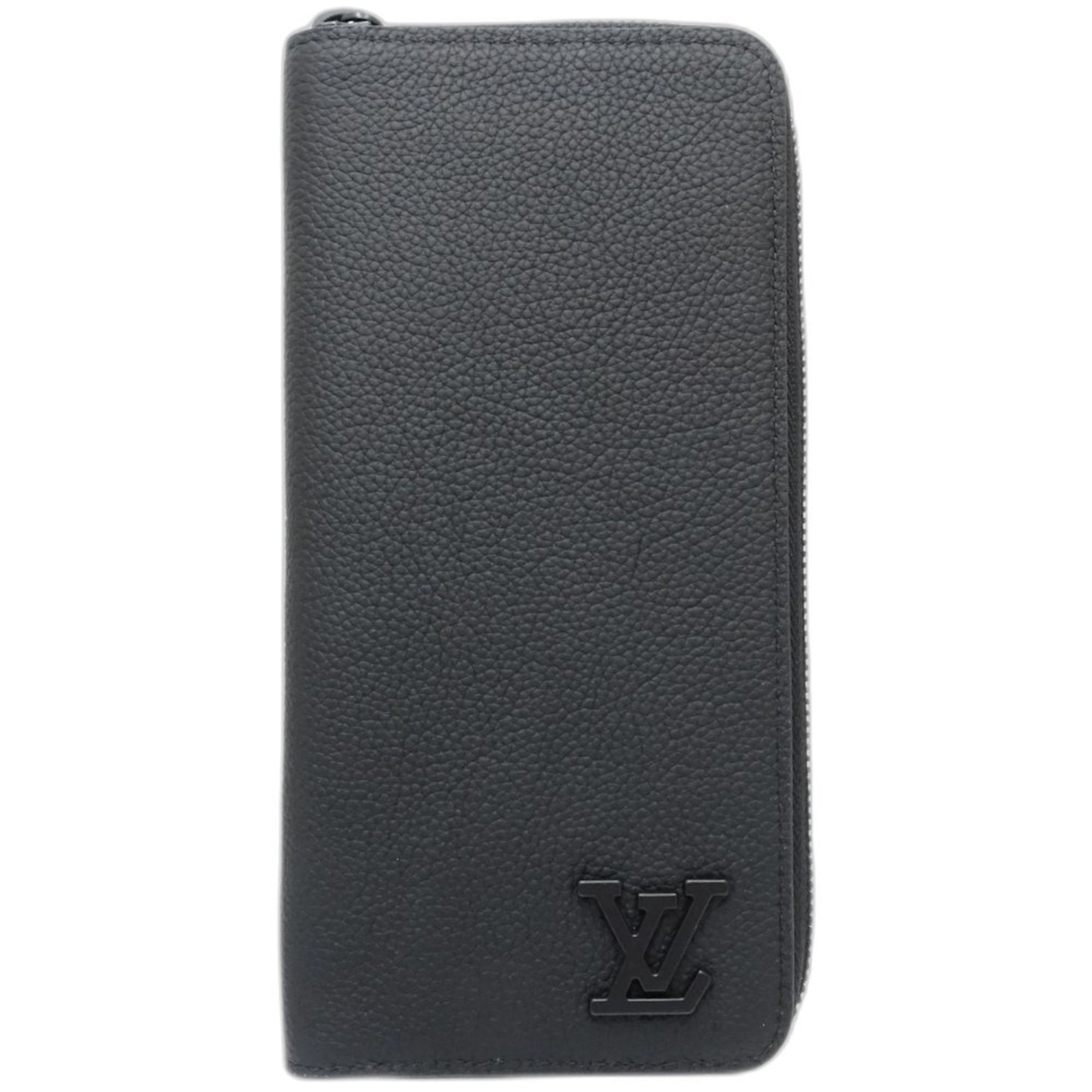 Louis Vuitton Noir Leather Long Wallet