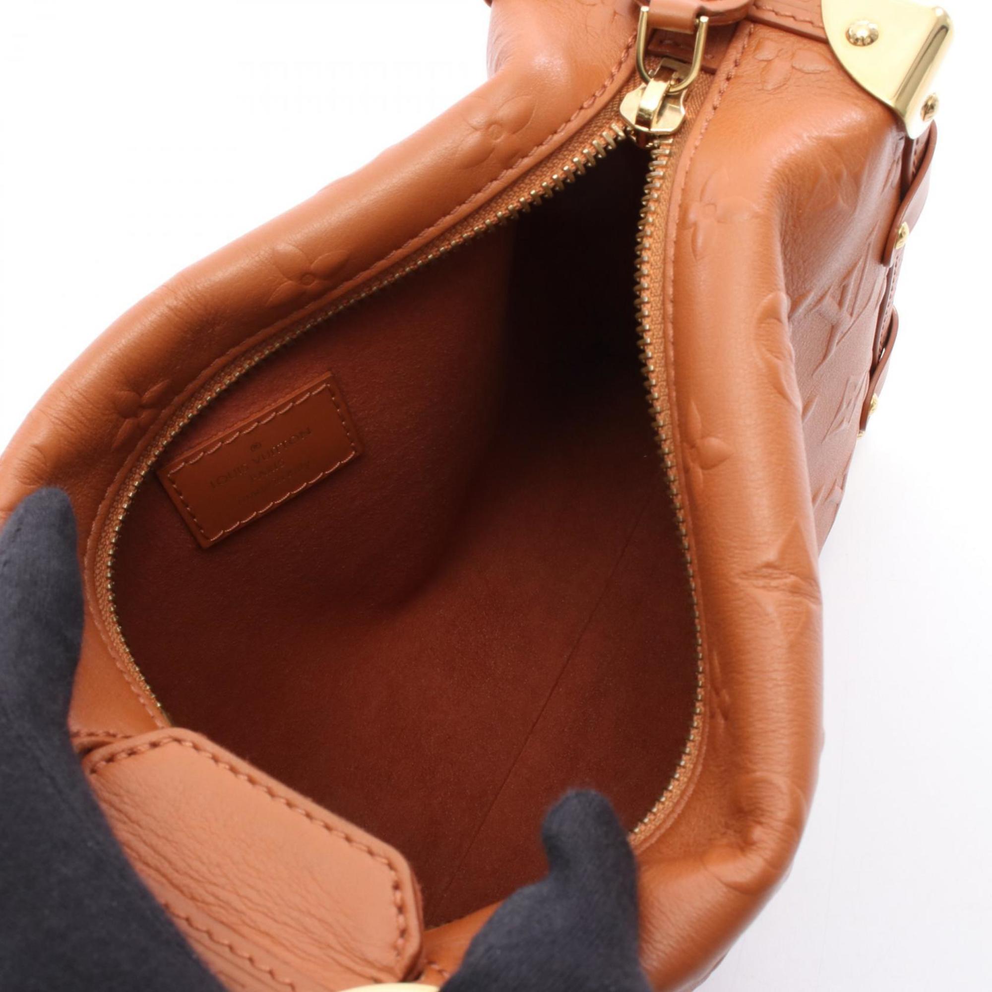 Louis Vuitton Brown Leather Handbag