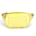 Chanel Yellow Leather Other
