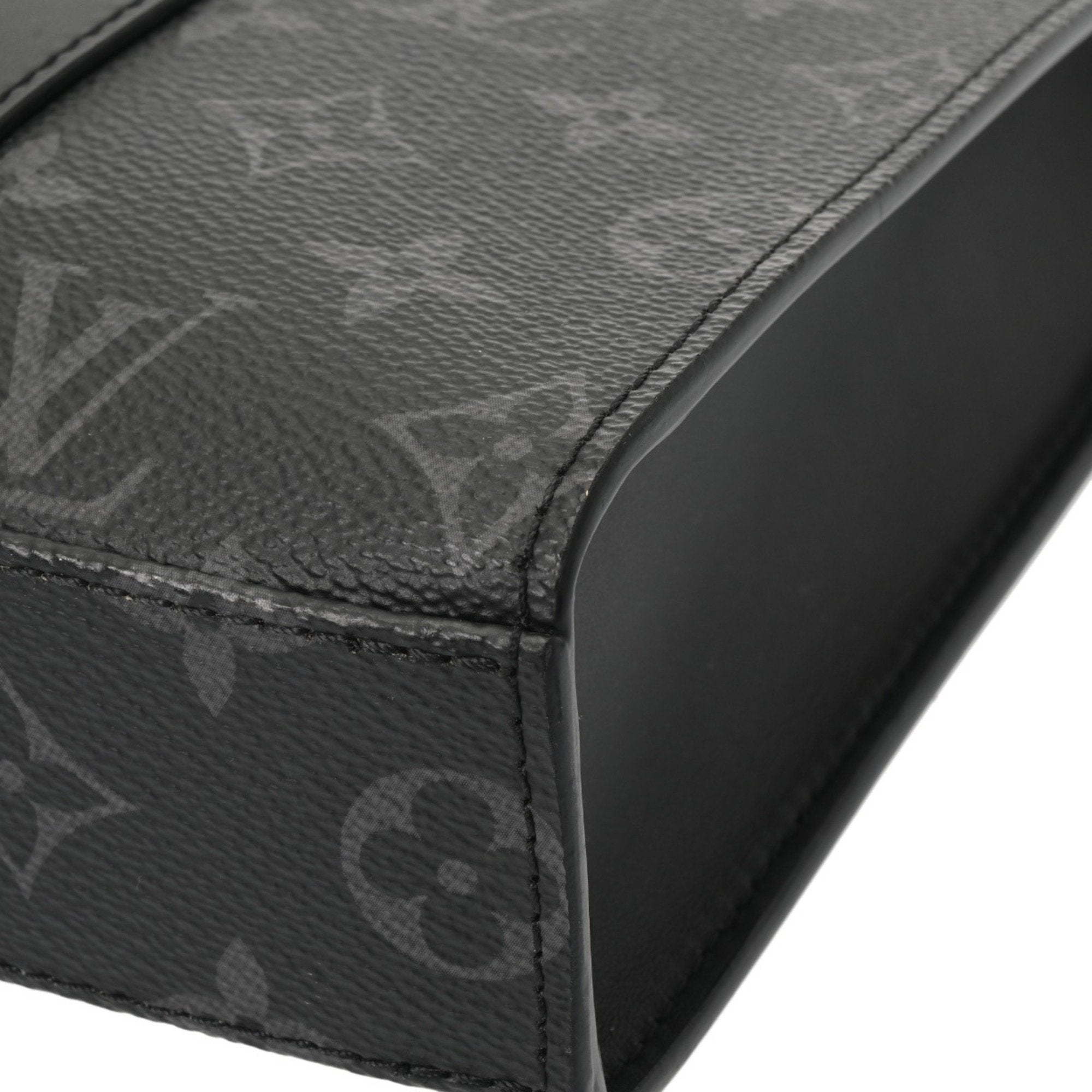 Louis Vuitton Black Gray Monogram Eclipse Canvas Handbag