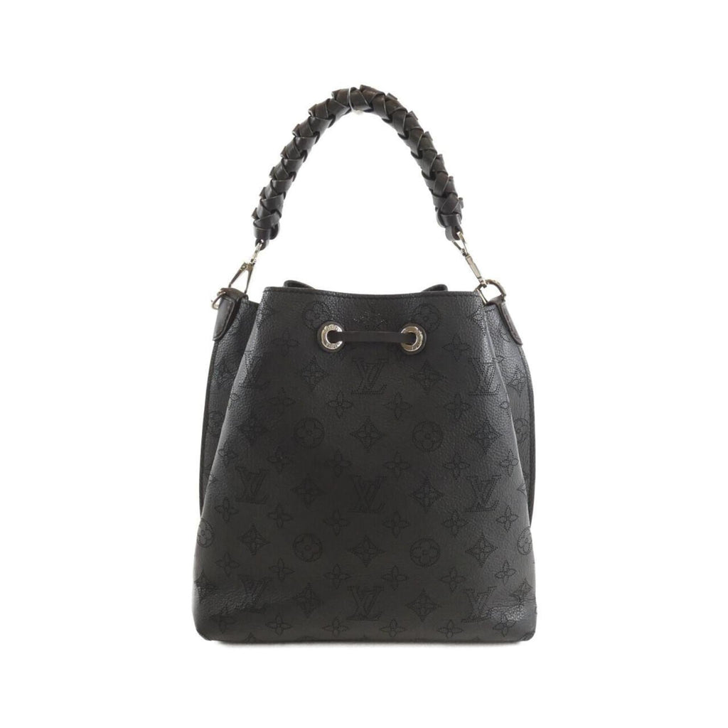 Louis Vuitton Black Leather Shoulder Bag