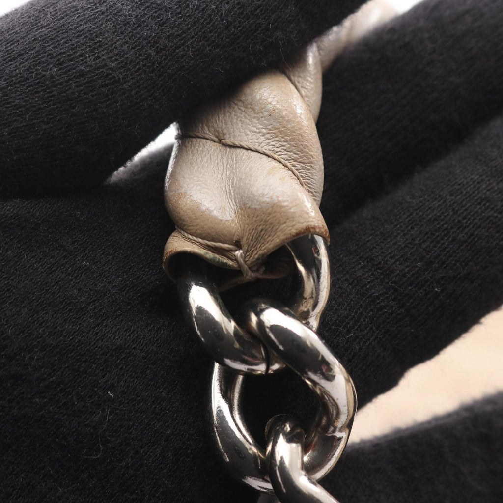 Louis Vuitton Beige Leather Handbag