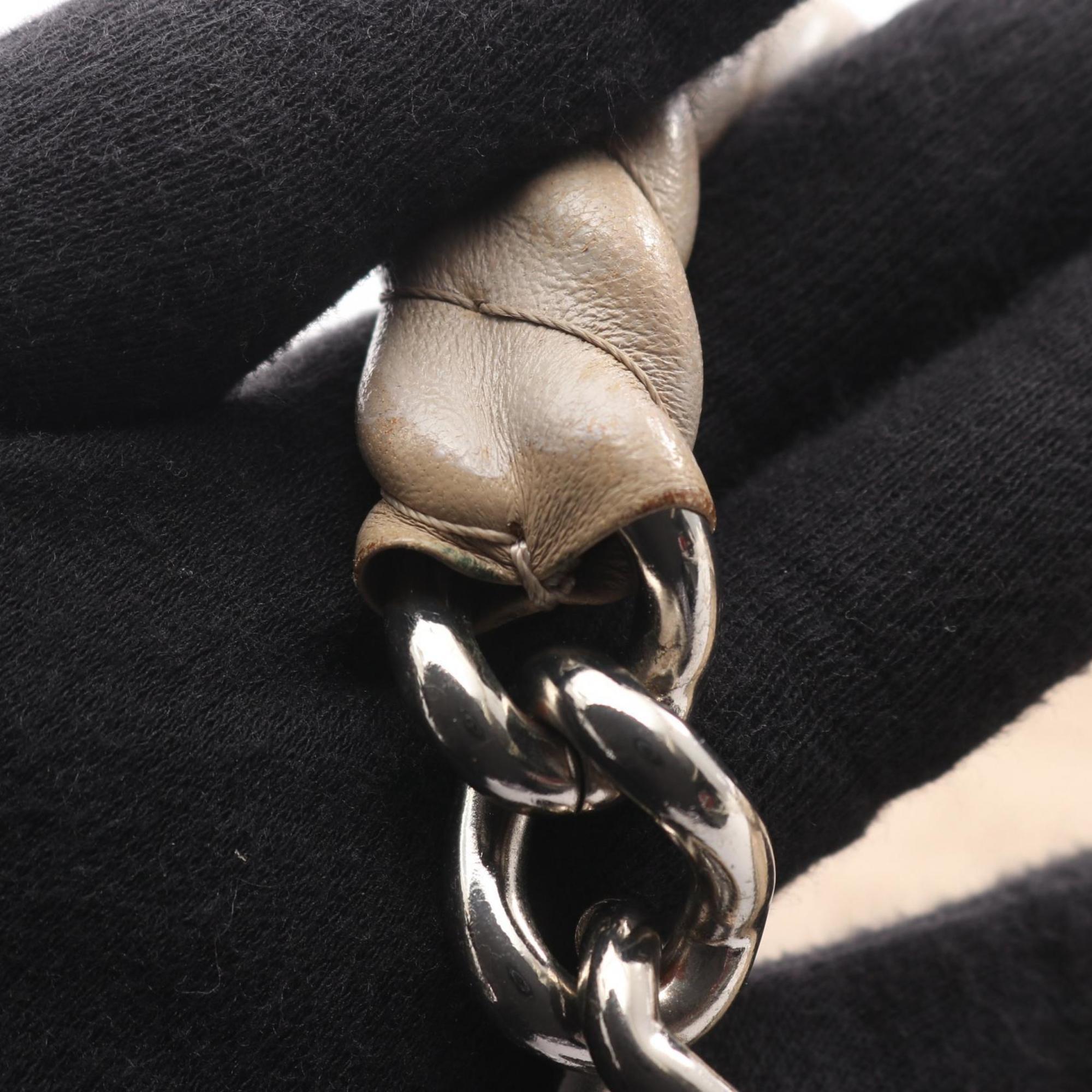 Louis Vuitton Beige Leather Handbag