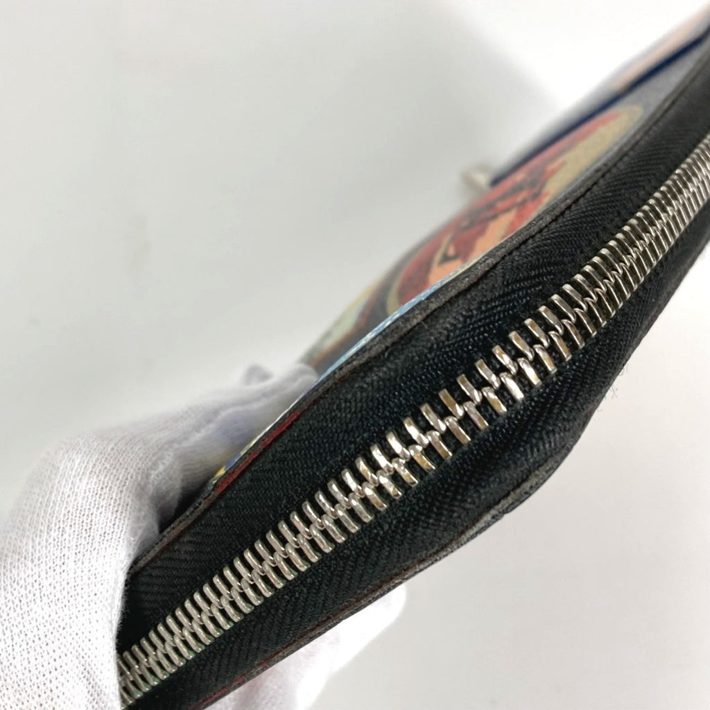 Louis Vuitton Black Multi-Color Damier Graphite Long Wallet
