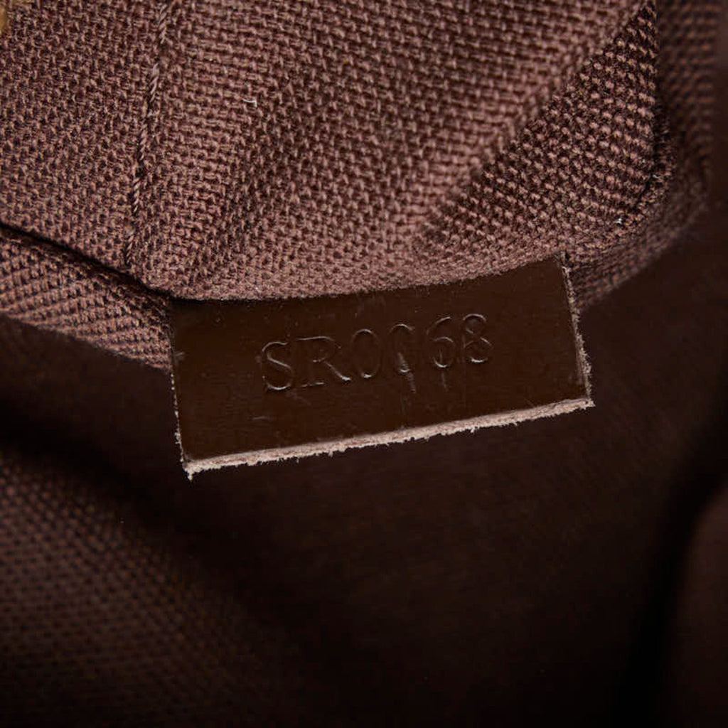 Louis Vuitton Damier Brown Pvc Leather Shoulder Bag