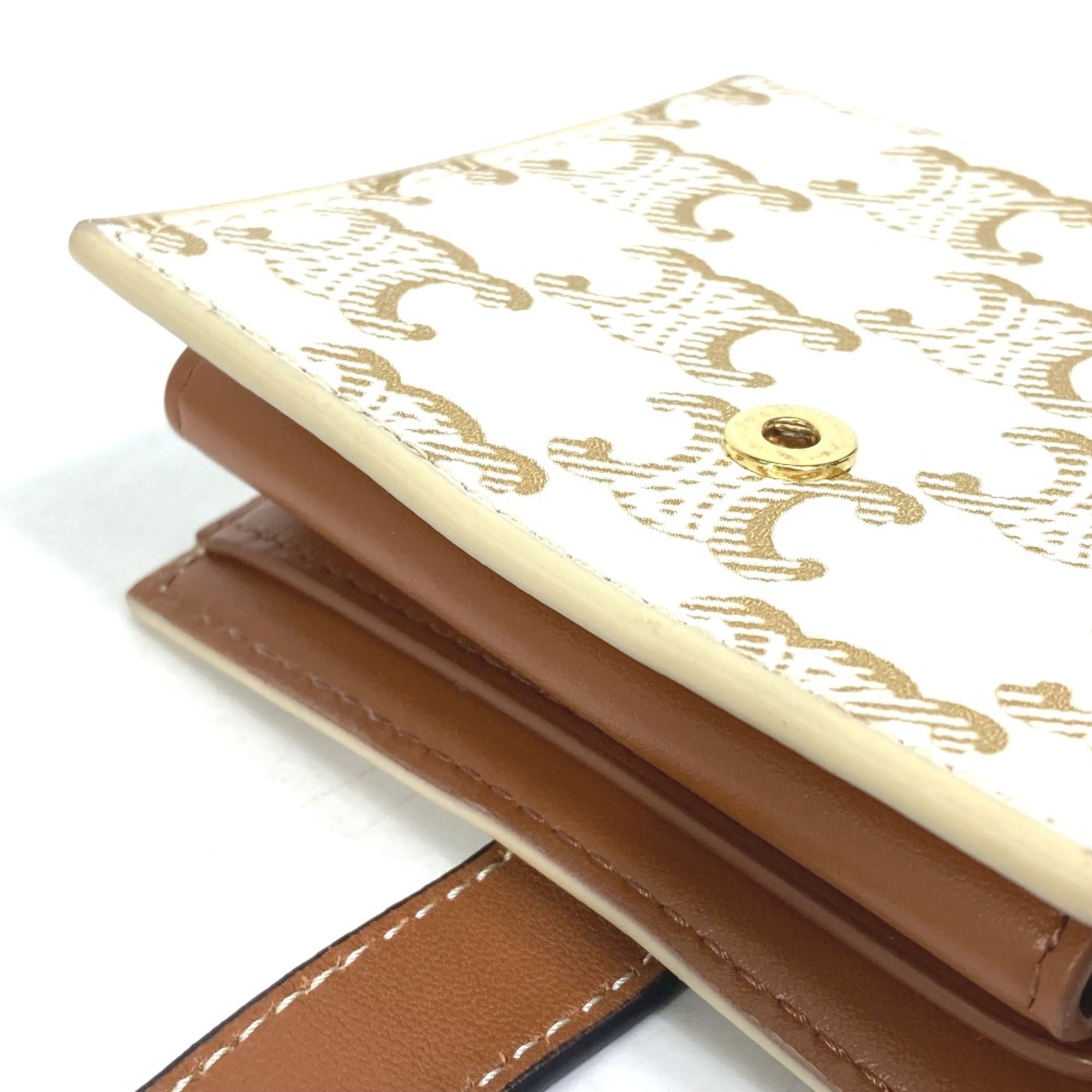 Celine White Other Wallet (Bi-Fold)