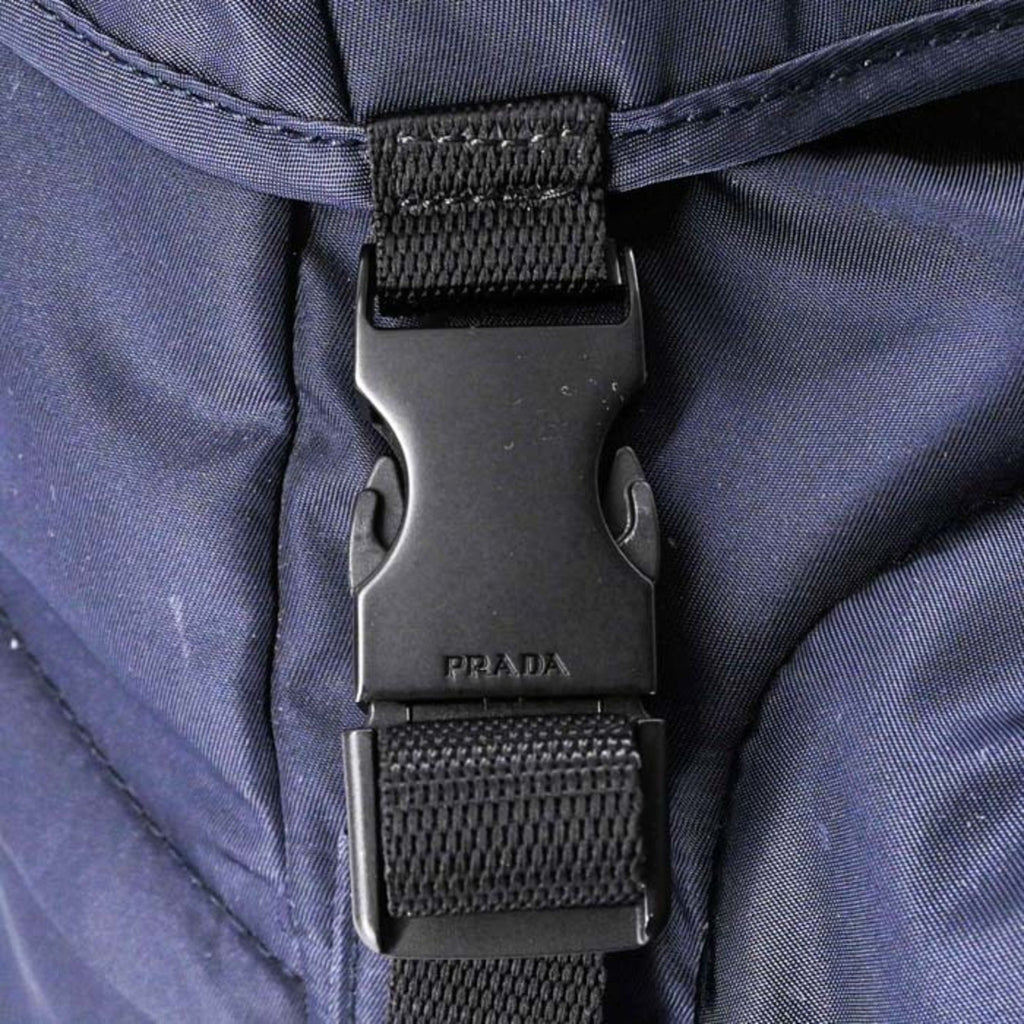Prada Navy Nylon Backpack