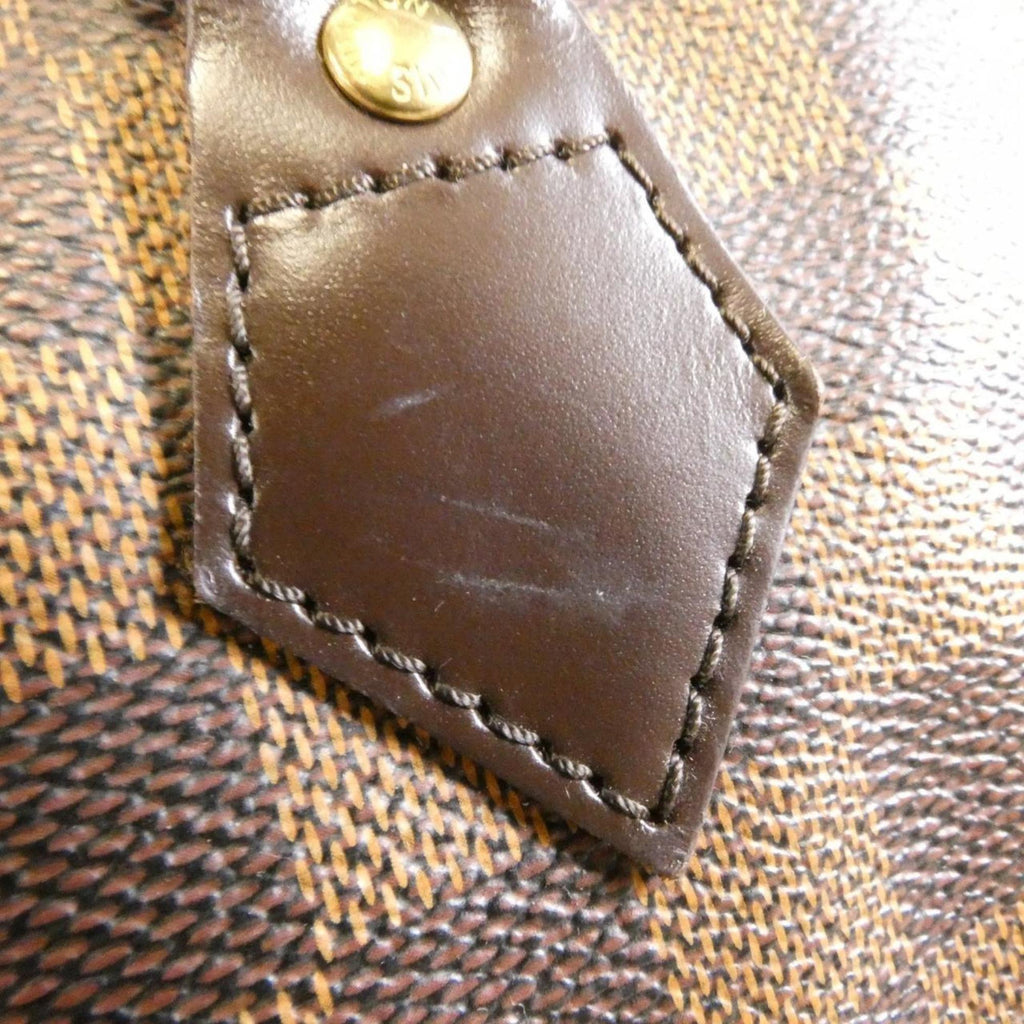Louis Vuitton Ebene Coated Canvas Boston Bag