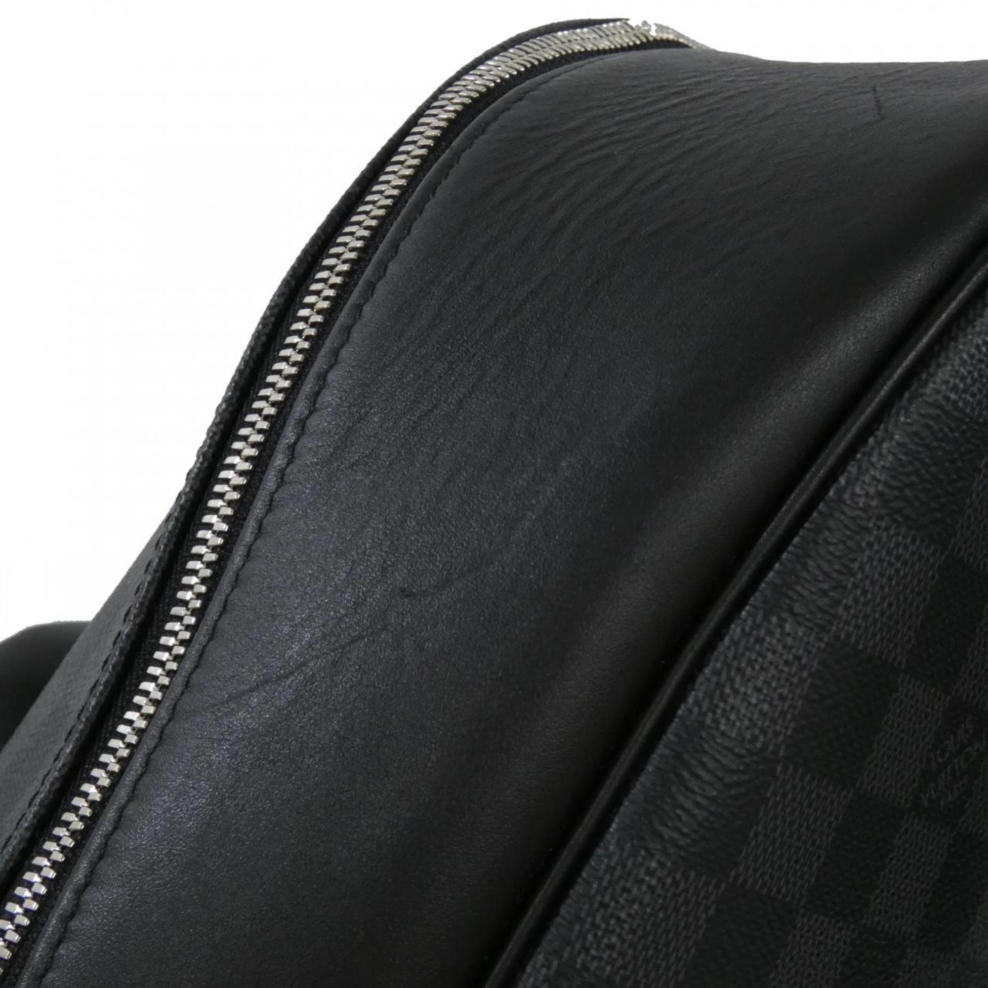Louis Vuitton Graphite Coated Canvas Backpack