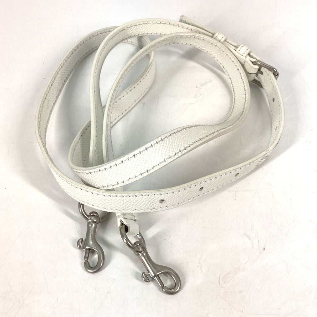 Balenciaga White Leather Shoulder