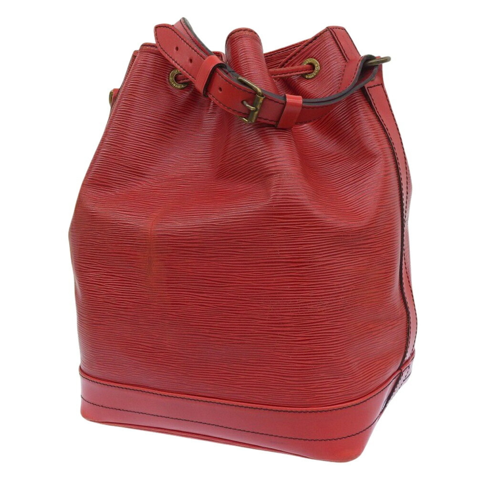 Louis Vuitton Epi Castilian Red Red Color Leather Shoulder Bag