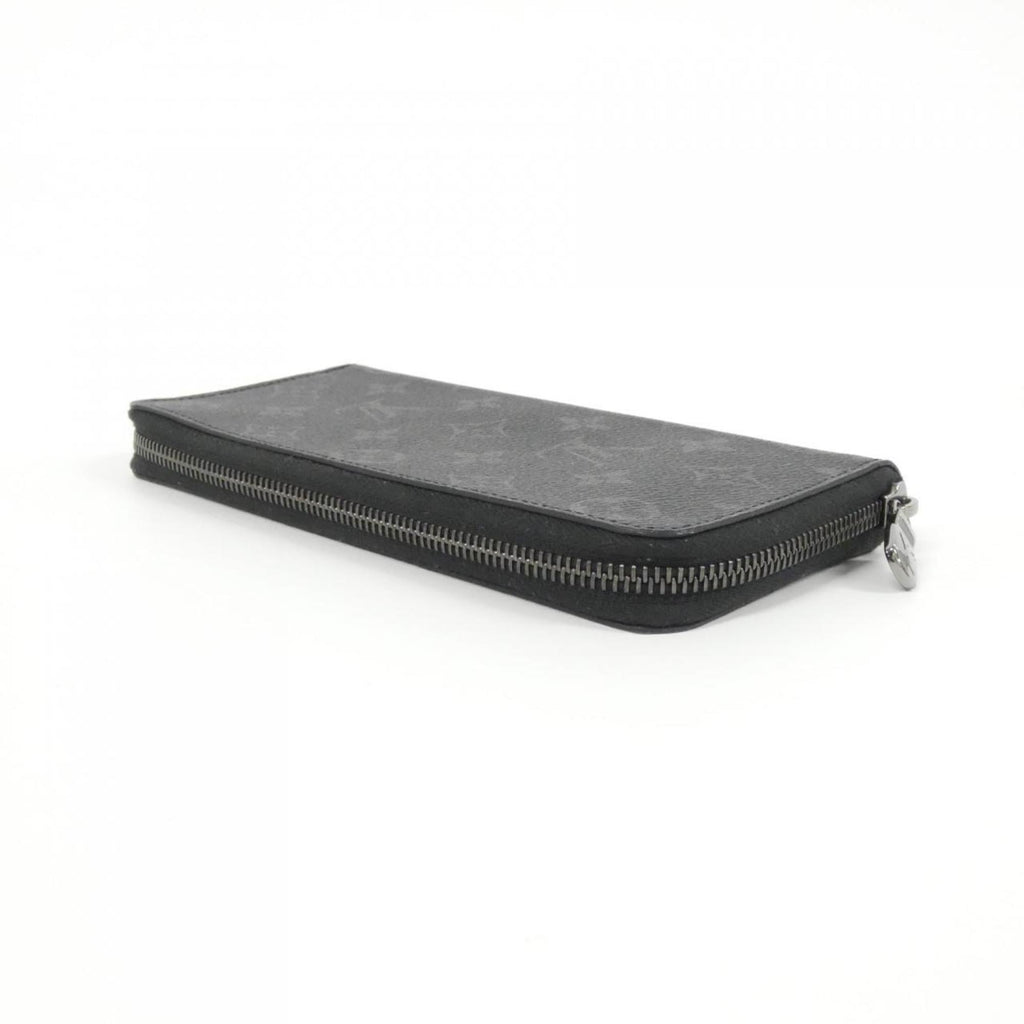 Louis Vuitton Black Coated Canvas Long Wallet
