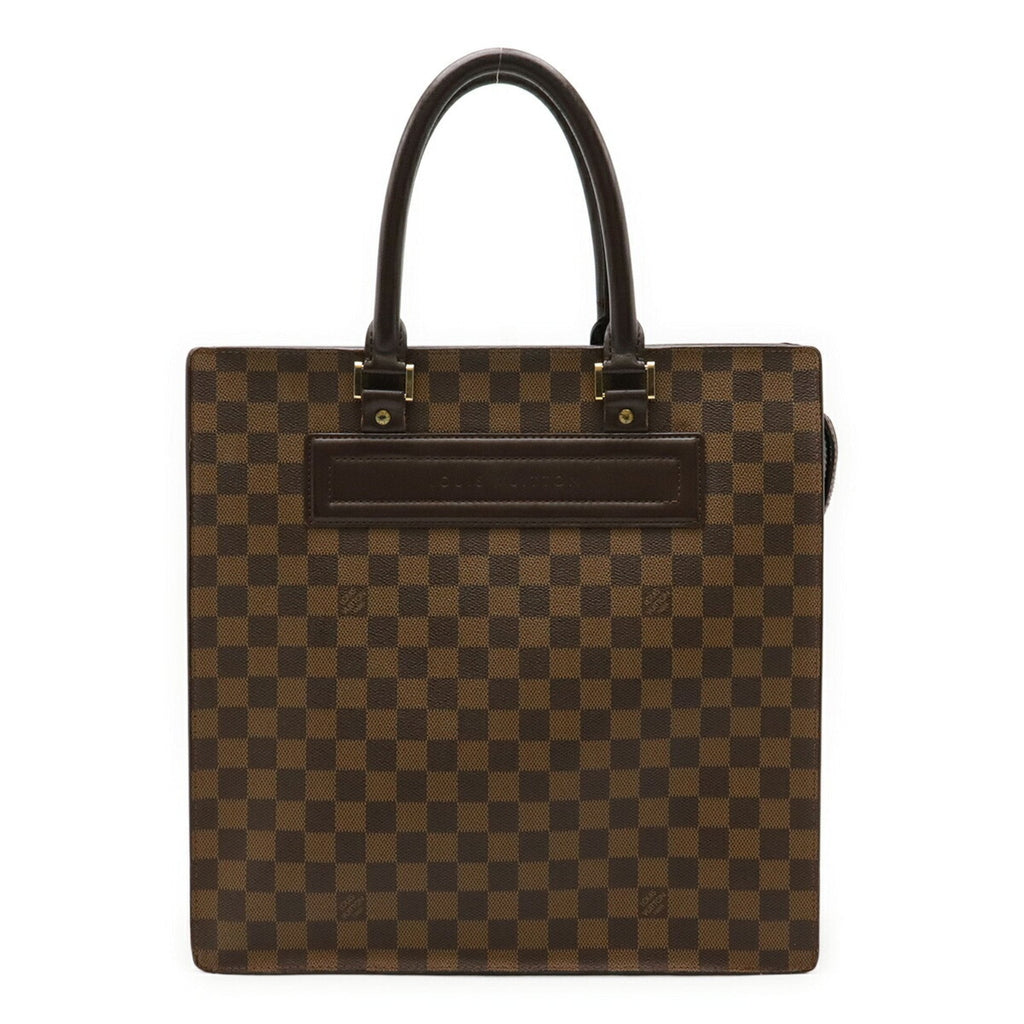 Louis Vuitton Brown Damier Canvas Pvc Handbag Tote Bag
