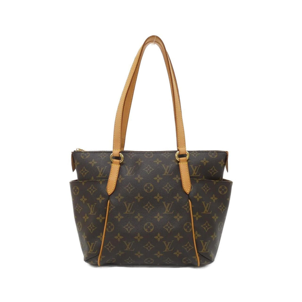 Louis Vuitton Marron Coated Canvas Handbag