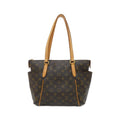 Louis Vuitton Marron Coated Canvas Handbag