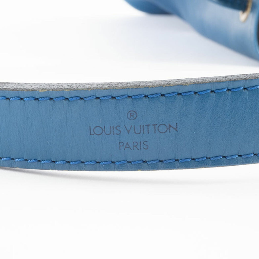 Louis Vuitton Toledo Blue Epi Leather Shoulder Bag