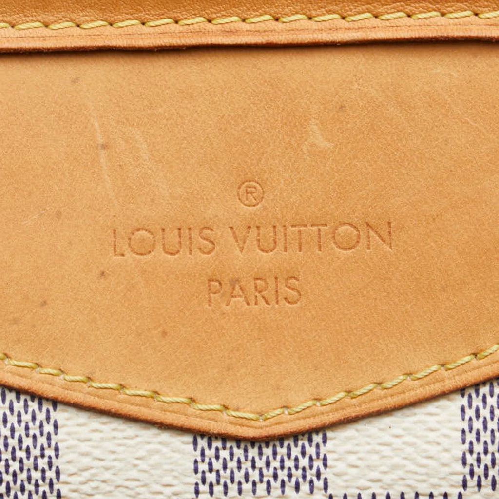 Louis Vuitton White Pvc Leather Shoulder Bag