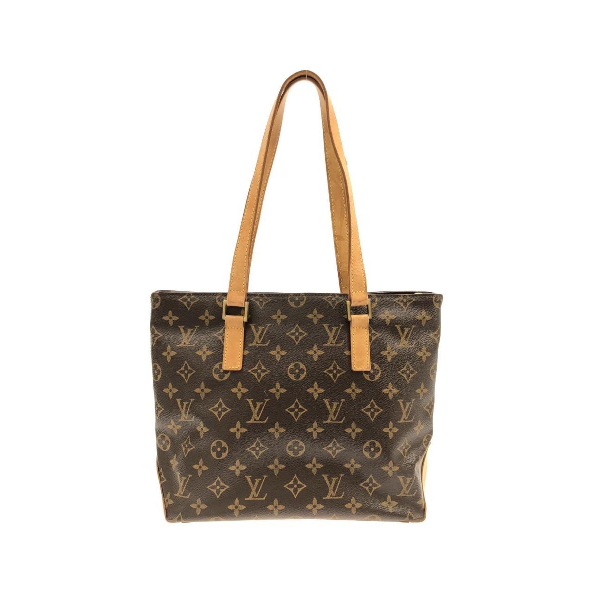 Louis Vuitton Marron Coated Canvas Handbag