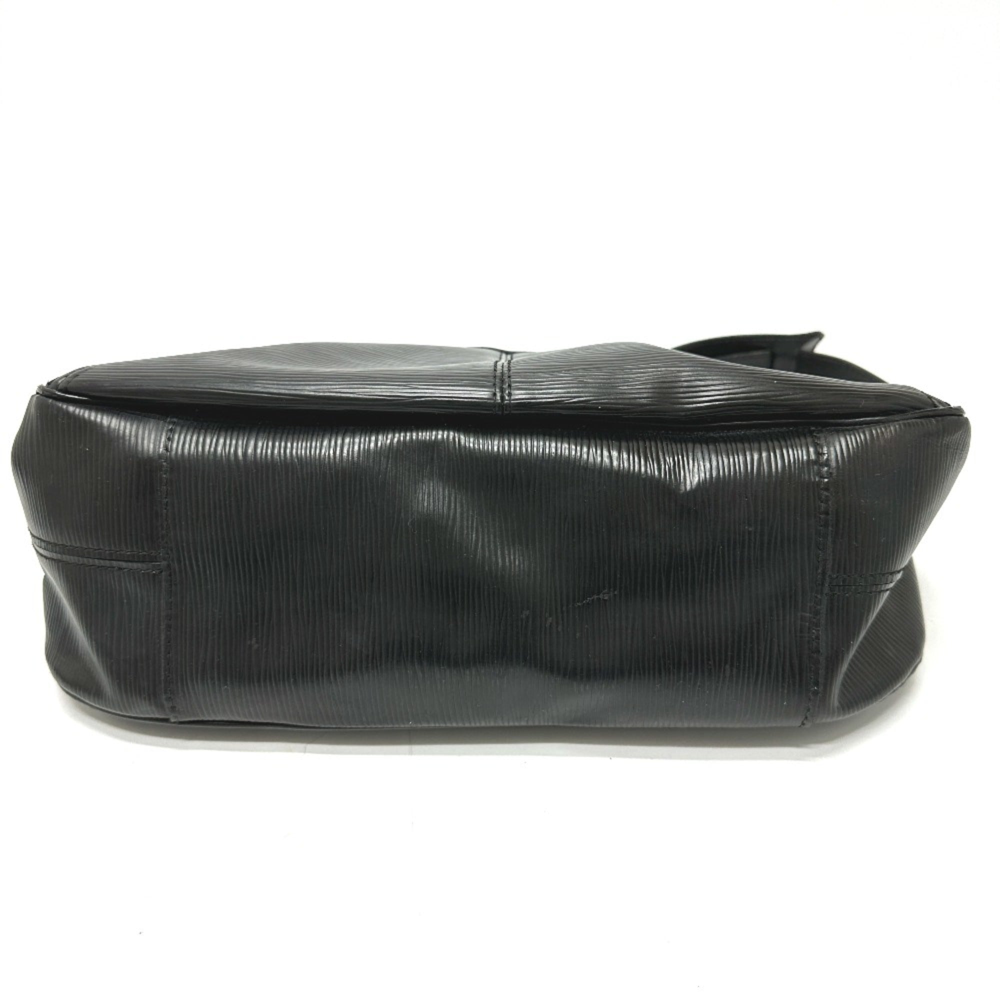 Louis Vuitton Black Leather Handbag