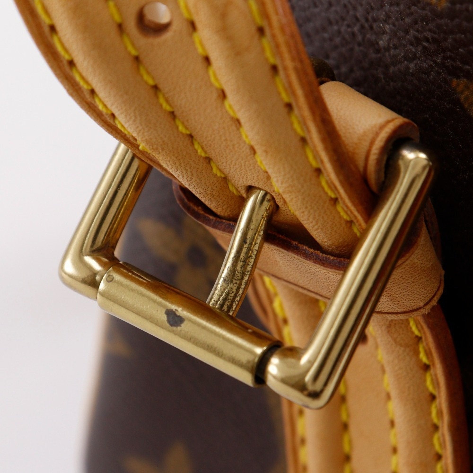 Louis Vuitton Brown Monogram Canvas Shoulder Bag