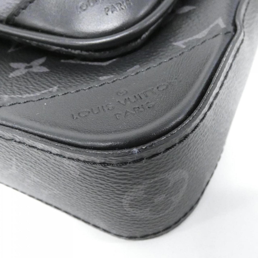Louis Vuitton Monogram Eclipse Black Gris Coated Canvas Shoulder Bag