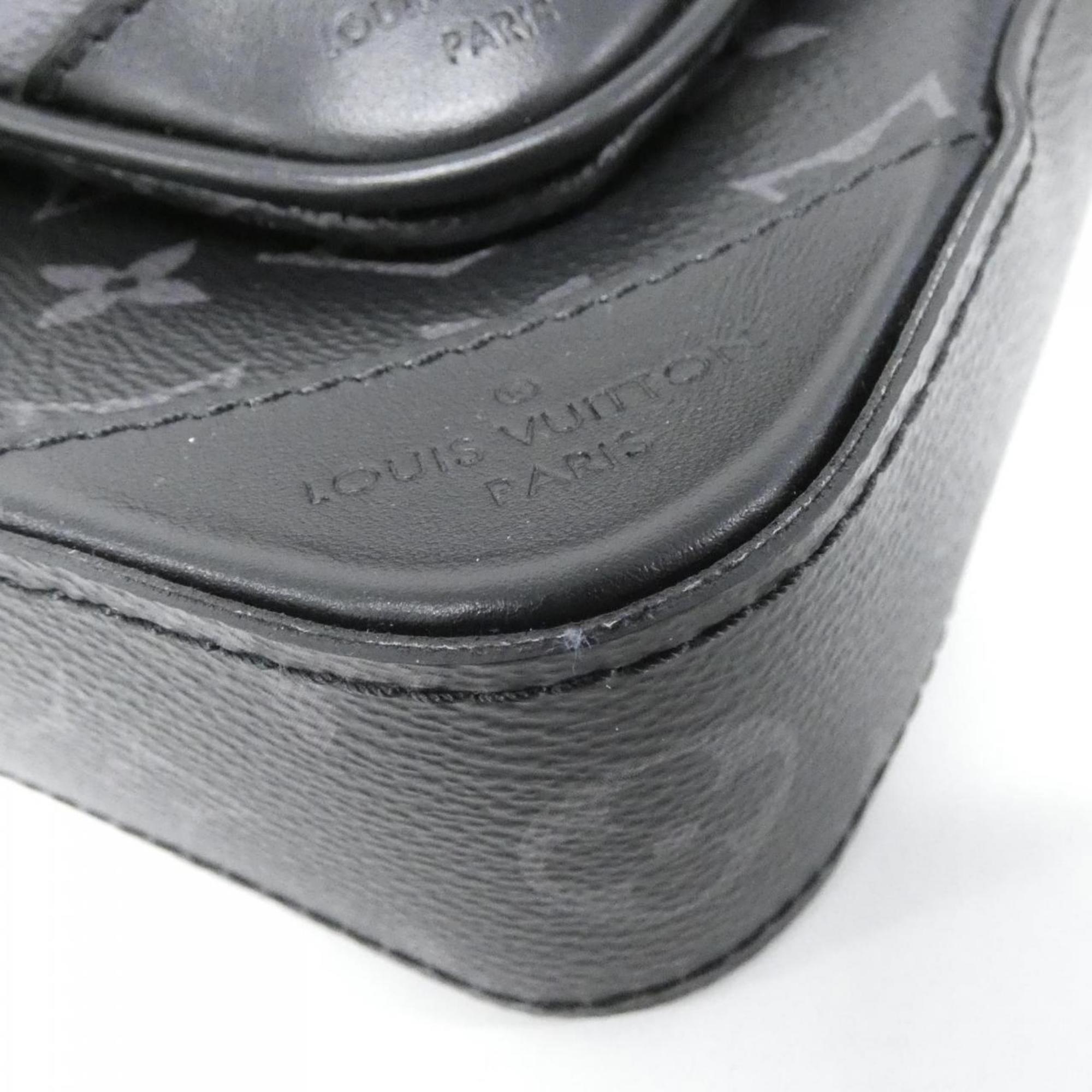 Louis Vuitton Monogram Eclipse Black Gris Coated Canvas Shoulder Bag