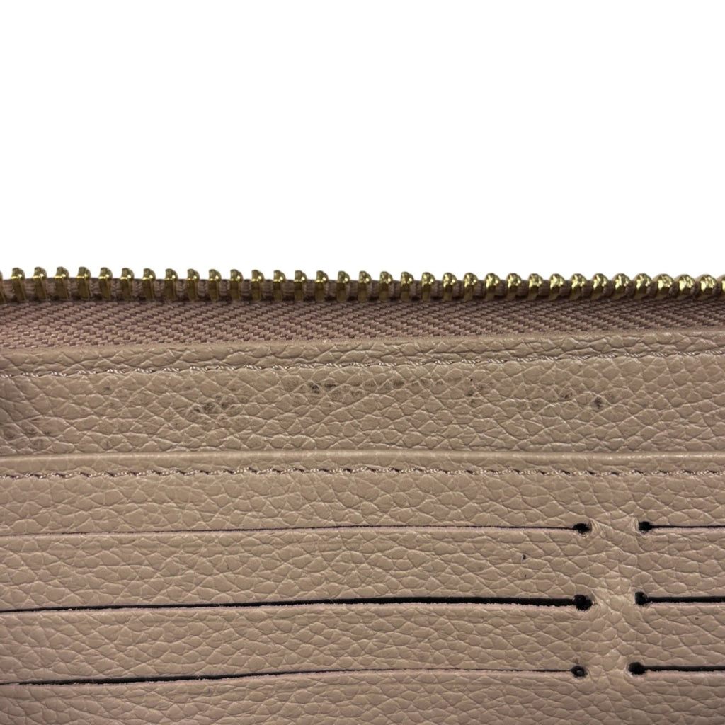 Louis Vuitton Cream Tourterelle Monogram Long Wallet