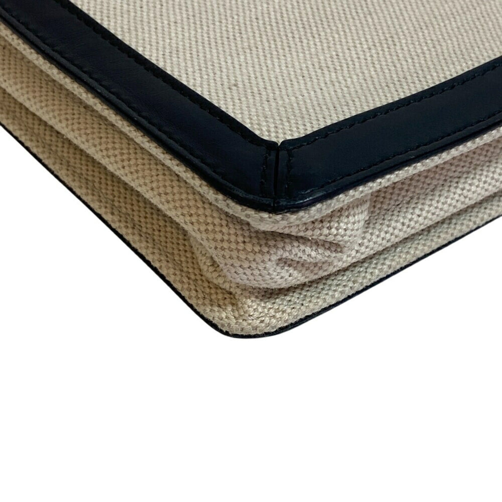 Balenciaga Beige Canvas Pochette Shoulder