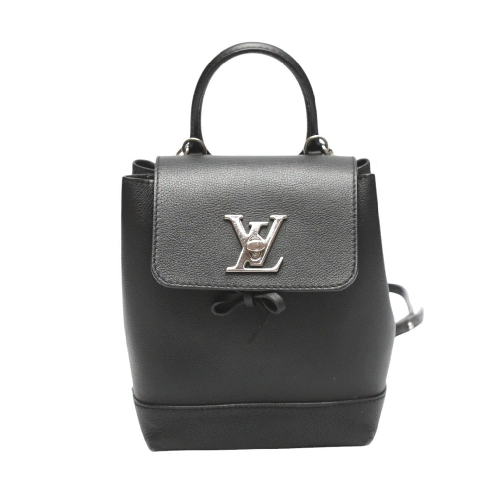 Louis Vuitton Black Noir Leather Backpack