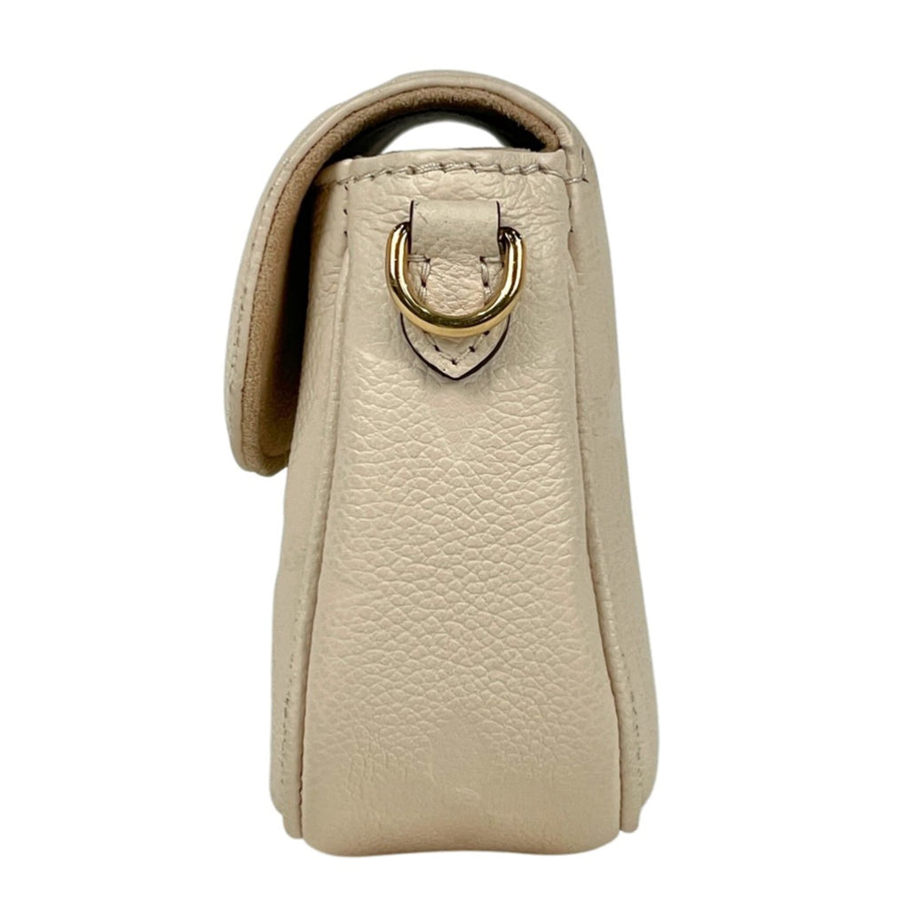 Louis Vuitton White Monogram Empreinte Shoulder Bag
