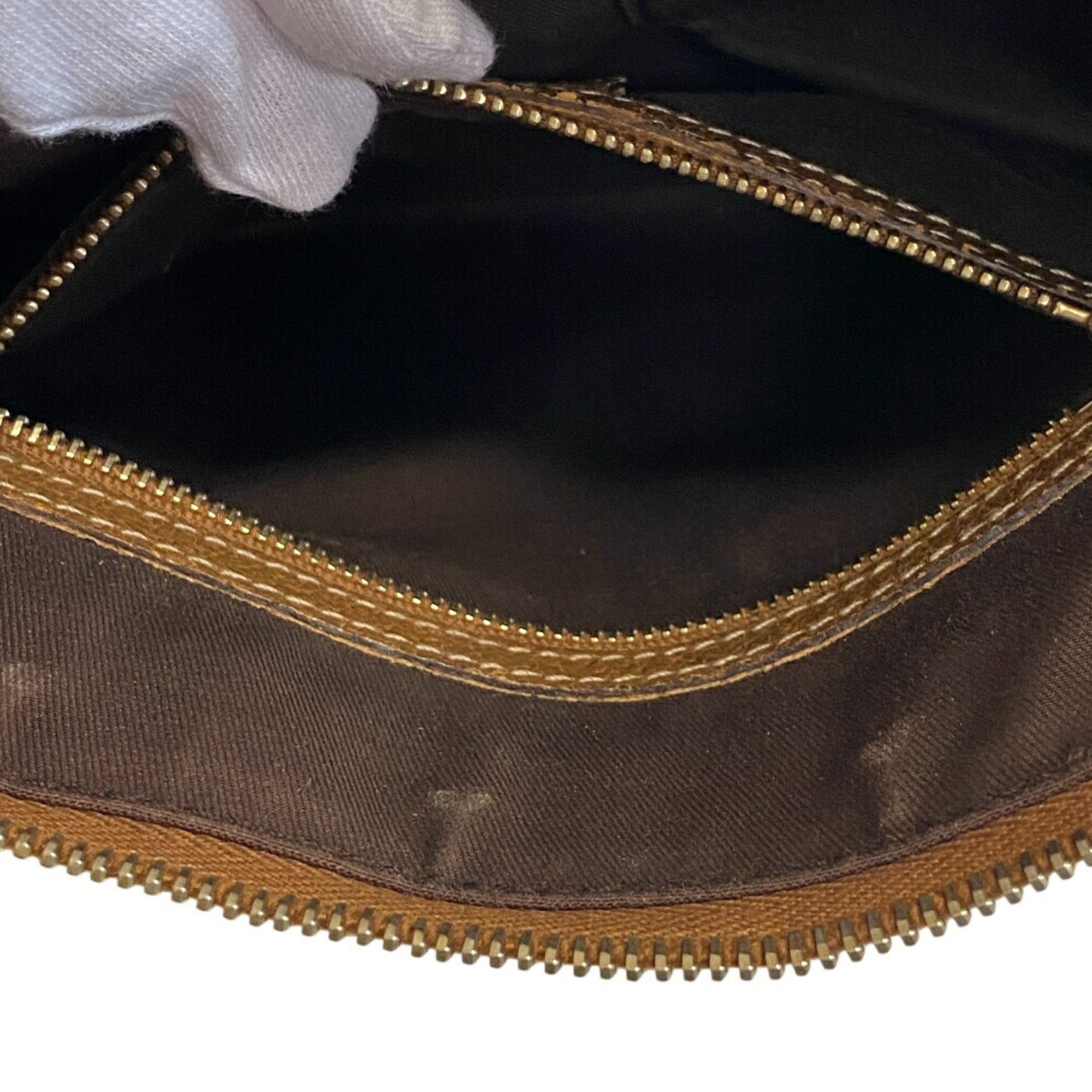 Gucci Brown Gg Canvas Shoulder Bag (Pre-Owned)