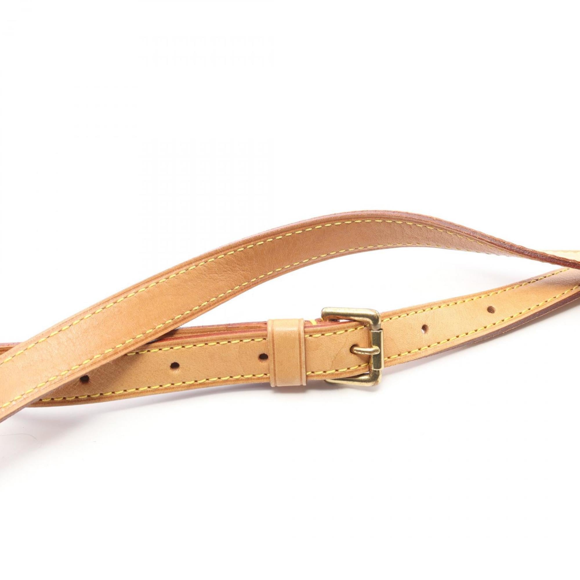 Louis Vuitton Brown Monogram Coated Canvas Leather Handbag Shoulder Bag