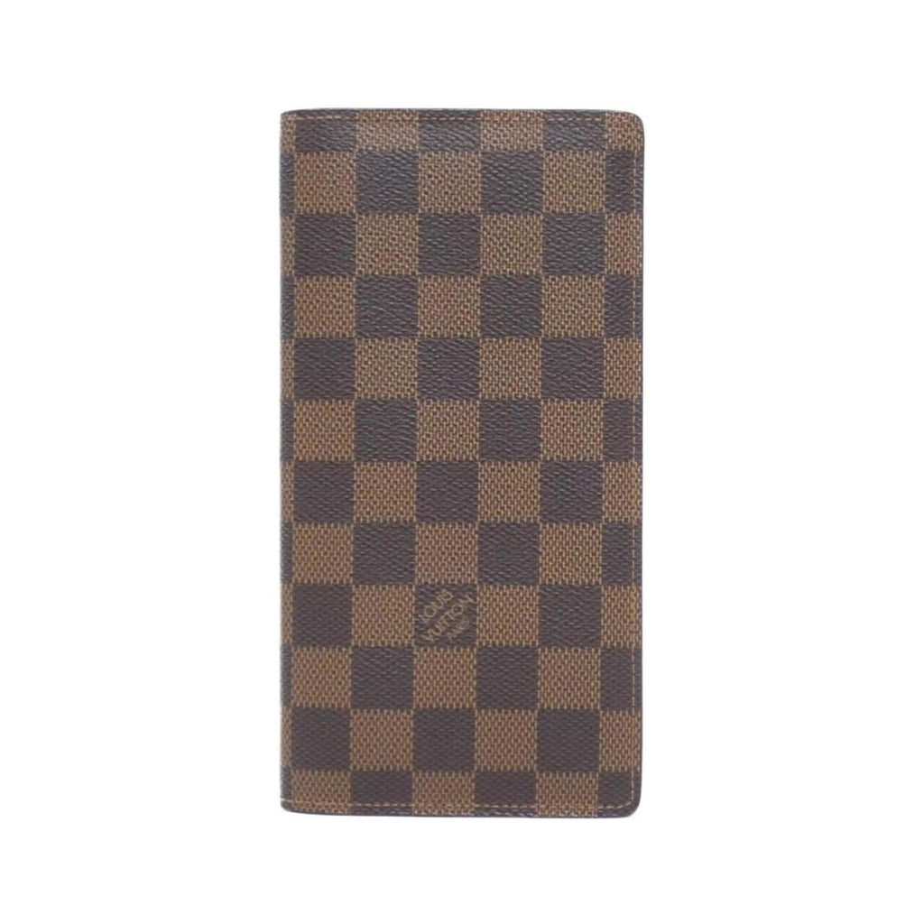 Louis Vuitton Brown Coated Canvas Long Wallet