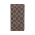 Louis Vuitton Brown Coated Canvas Long Wallet